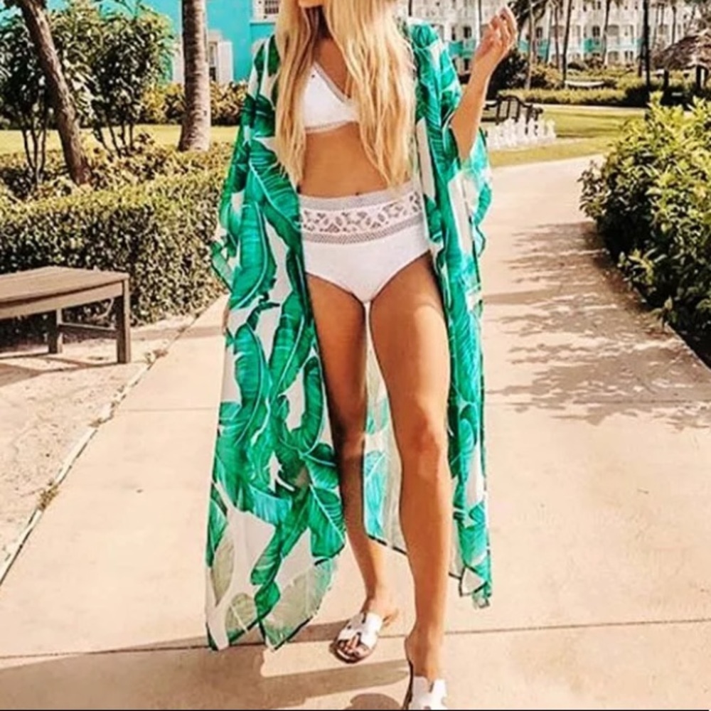 Boho Tropical Kimono - Picture 5 of 9